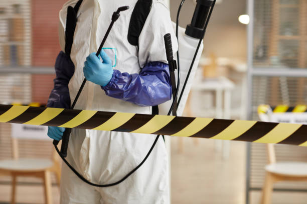 Professional Biohazard technician working in Douglas, MI